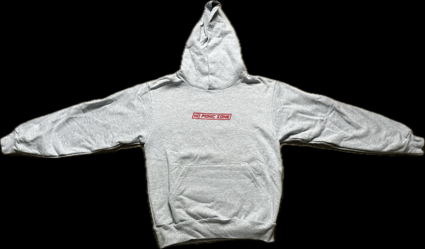 No Panic Zone Box Logo Hoodie