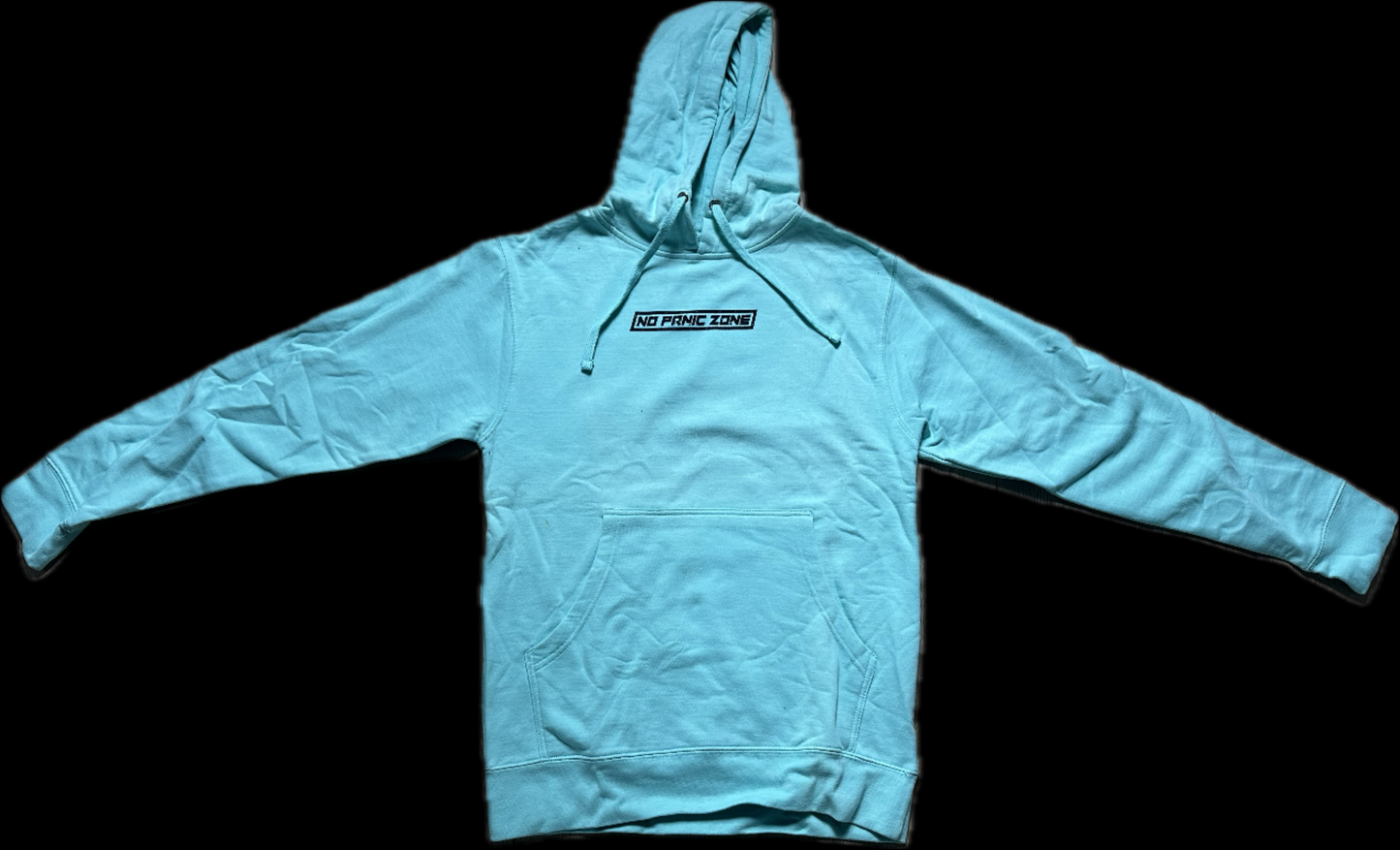 No Panic Zone Box Logo Hoodie