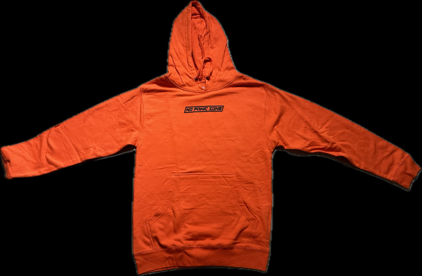 No Panic Zone Box Logo Hoodie